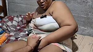 BBW Futanari Masturbation