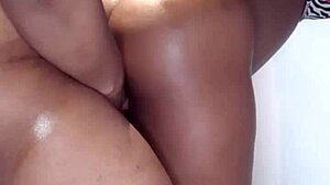 Raw Ebony Pounding