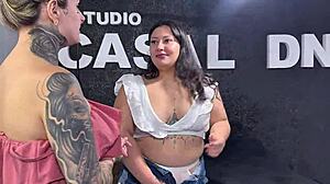 Lesbian Tattoo Fuck