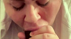 Slut Sucks Cock