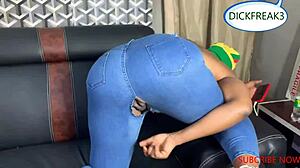 Ebony Quickie Creampie
