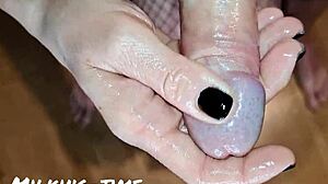 Goth Milking Massage