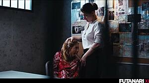 Prison Shemale Blowjob