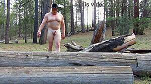 naked forest streak