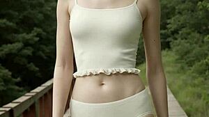 underwear bridge pose