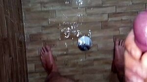 Risky Shower Jerk