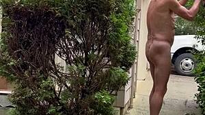 naked gardening