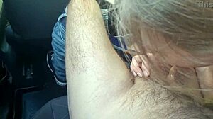 Deepthroat Taxi Blowjob