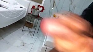 Risky Shower Jerk