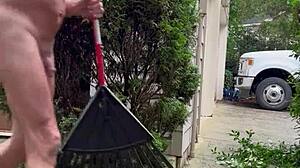 naked gardening