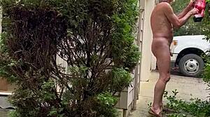 naked gardening