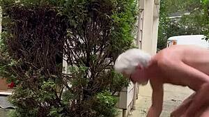 naked gardening