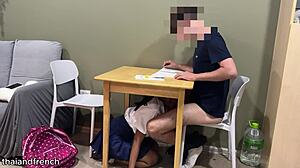 thai student suck