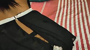 maid creampie fuck
