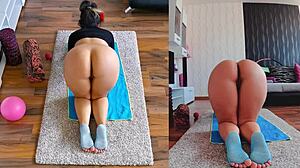 Milf Yoga Spread