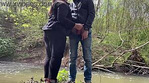 Outdoor BBW Fuck