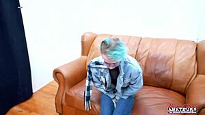 nerdy deepthroat tease