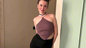 Slutty Roommate Dick Grab