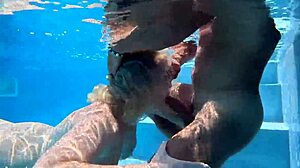 underwater golden facial