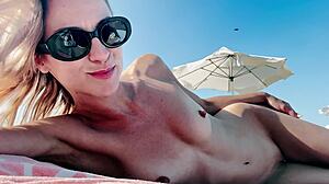 nudist beach relax