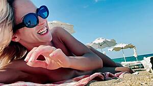 nudist beach relax
