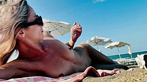 nudist beach relax
