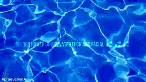 underwater golden facial