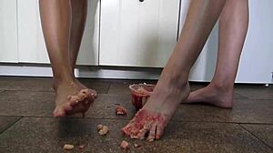 Kitchen Lesbian Fun