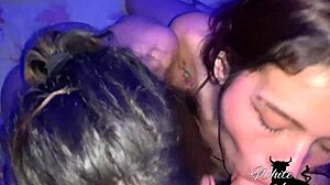 Latina Night Creampie