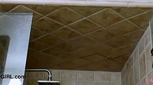 Brunette Teen Shower