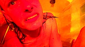gagging piss shower