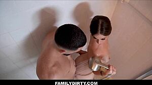 Latina Teen Shower