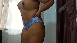 Ebony Milf Tease