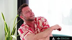 slippery threesome fuck