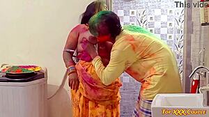 देशी होली पर जोरदार चुदाई