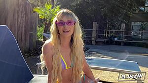Blonde Ass Rimjob