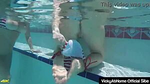 Pool Pussy Lick