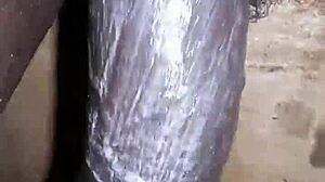 Big Black Masturbation
