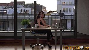 Maid Anal Toyed