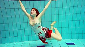 Underwater Hairy Teen