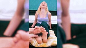 Fifi Foot Tickling