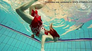 Underwater Hairy Teen