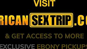 ebony threesome domination
