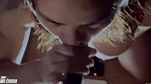 wife cum swallow