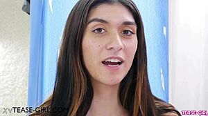 brunette first fuck