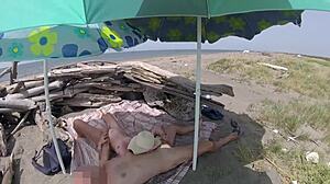  Beach Cock Jerk