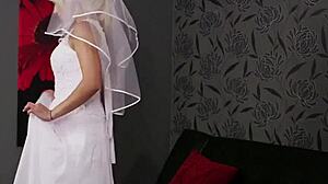 bride cock facial