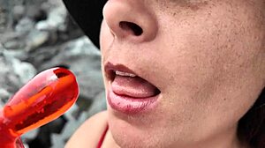 Beach Blowjob Test