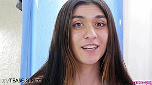 brunette first fuck
