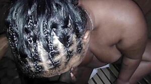 Sauna Ebony Fuck